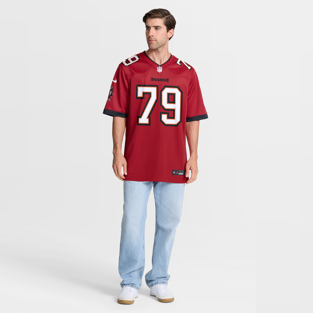 Elijah Klein Tampa Bay Buccaneers Game Jersey - Red