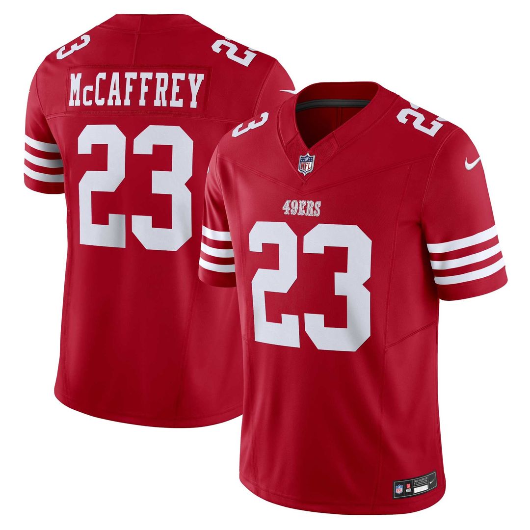 Christian McCaffrey San Francisco 49ers Vapor F.U.S.E. Limited 2nd Alternate Jersey - White