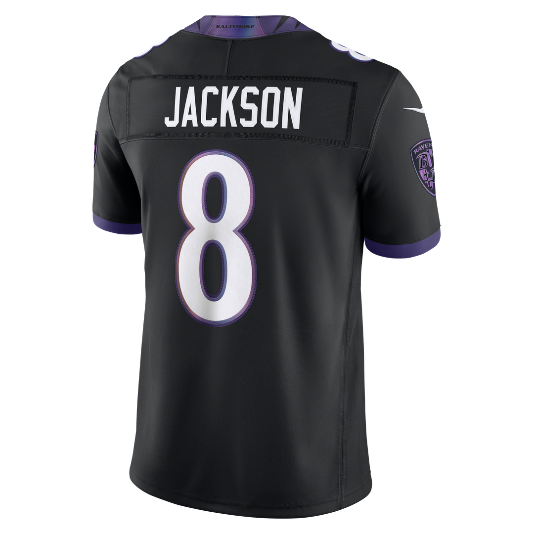 Lamar Jackson Baltimore Ravens Alternate Alternate Vapor F.U.S.E. Stitched Limited Jersey - Black