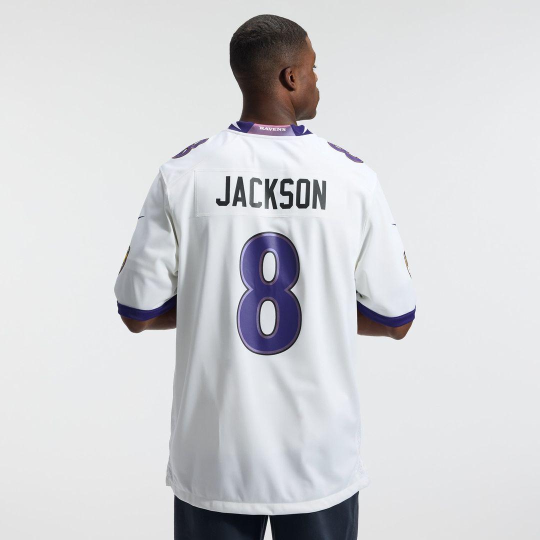 Lamar Jackson Baltimore Ravens Alternate Game Jersey - Purple