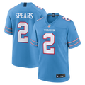 Tyjae Spears Tennessee Titans Game Jersey - Light Blue