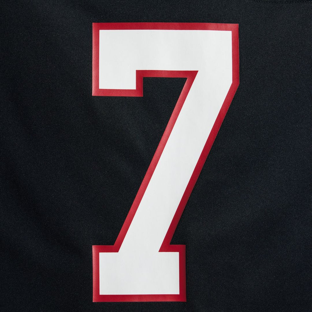 Bijan Robinson Atlanta Falcons Throwback Game Jersey - Black