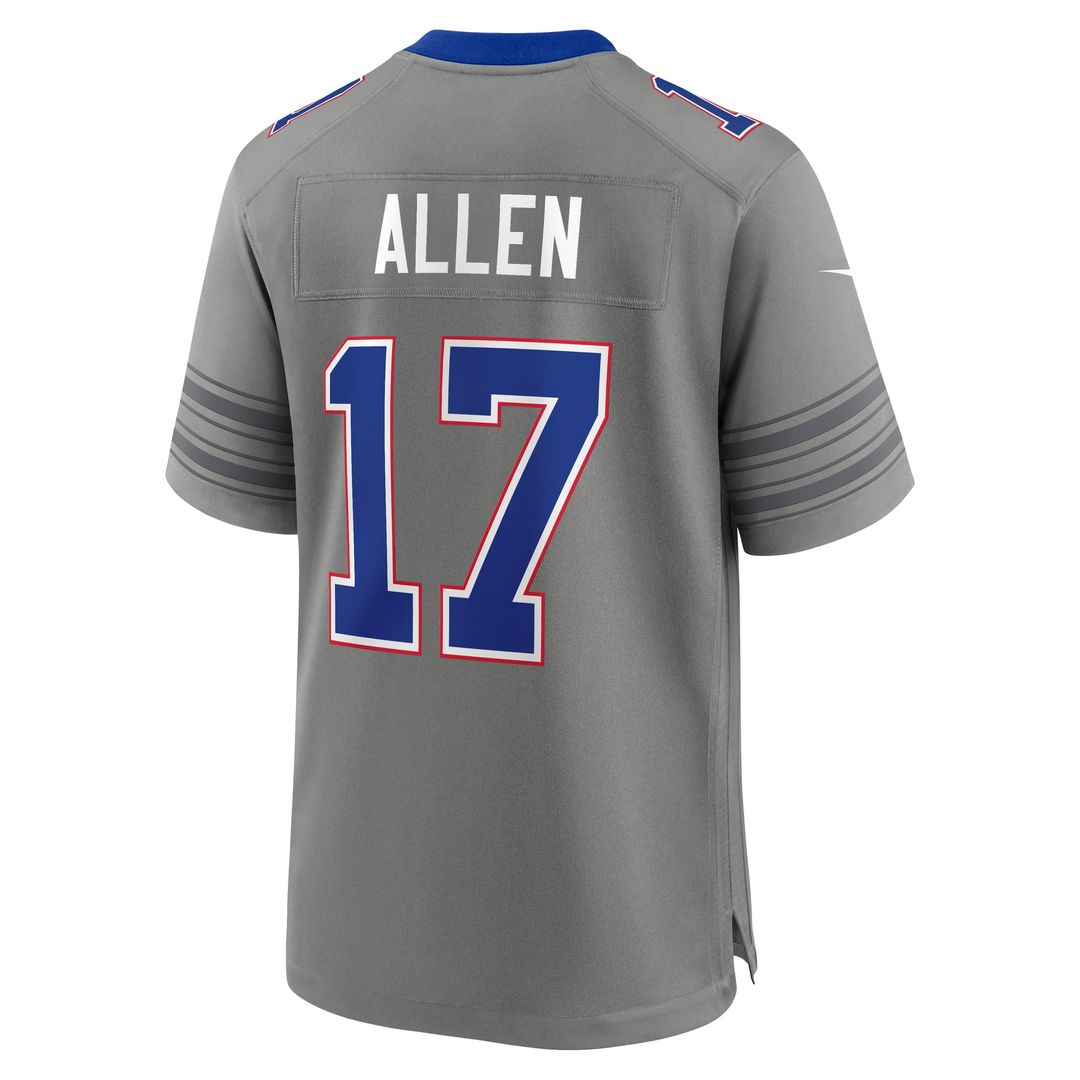 Josh Allen Buffalo Bills White Game Jersey - White