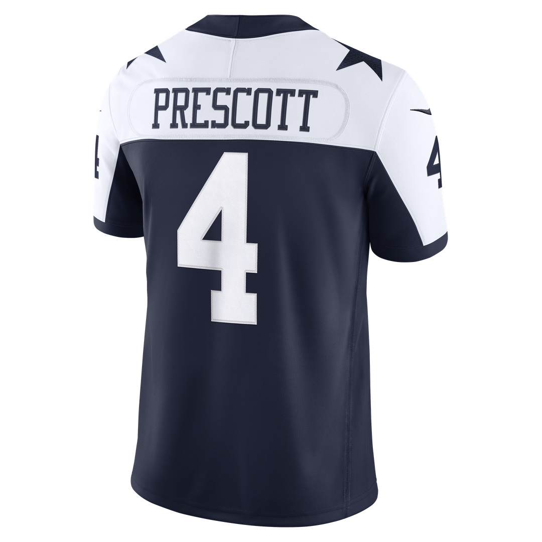 Dak Prescott Dallas Cowboys Alternate Vapor F.U.S.E. Stitched Limited Jersey - Navy