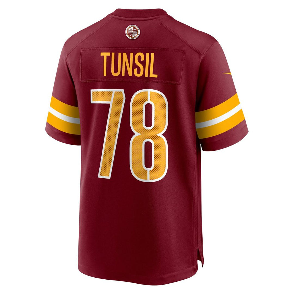 Laremy Tunsil Washington Commanders Game Jersey - Burgundy
