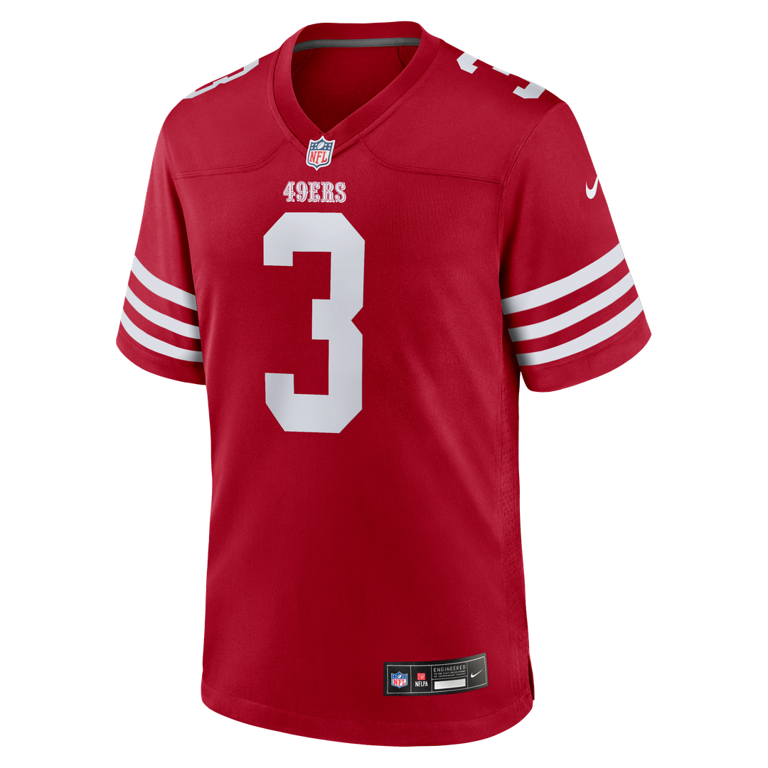 Christian Kirk San Francisco 49ers Game Jersey - Scarlet
