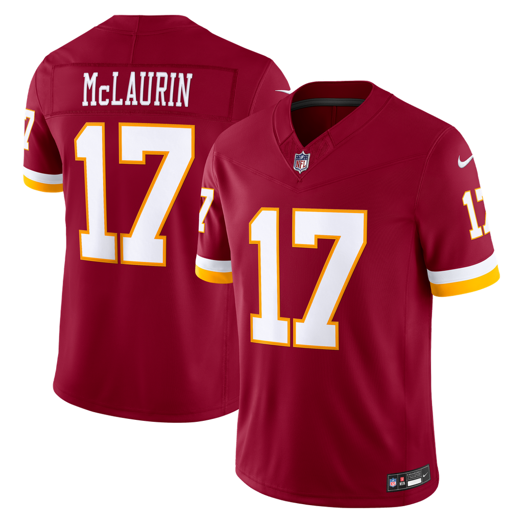 Terry McLaurin Washington Commanders Vapor F.U.S.E. Stitched Limited Jersey - Burgundy