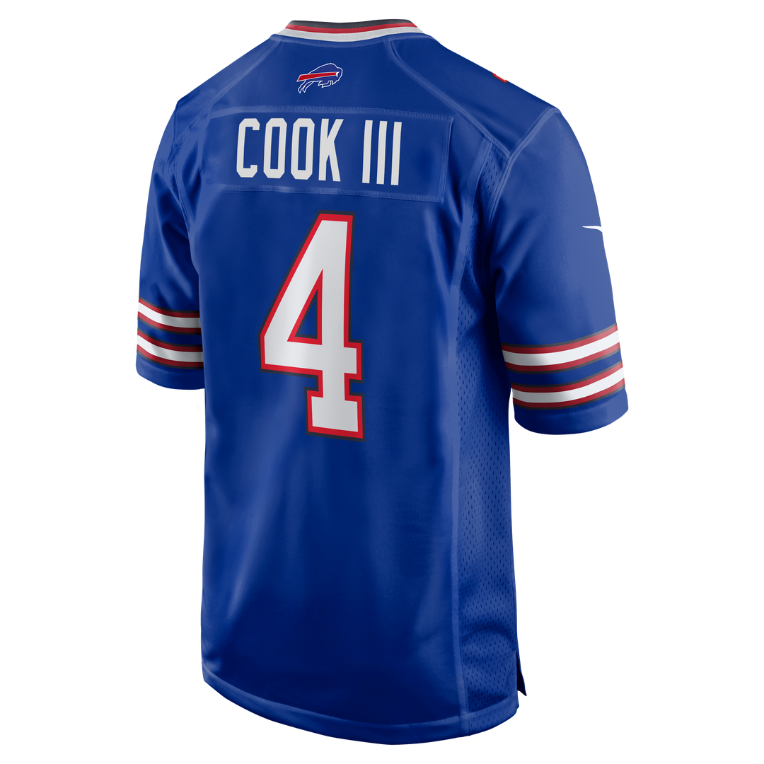 James Cook III Buffalo Bills Game Jersey - Royal Blue