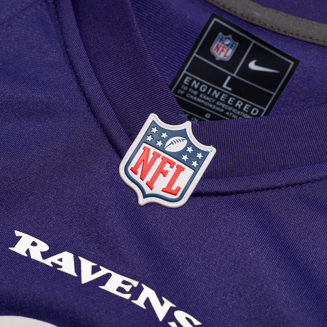 Cornelius Johnson Baltimore Ravens Game Jersey - Purple