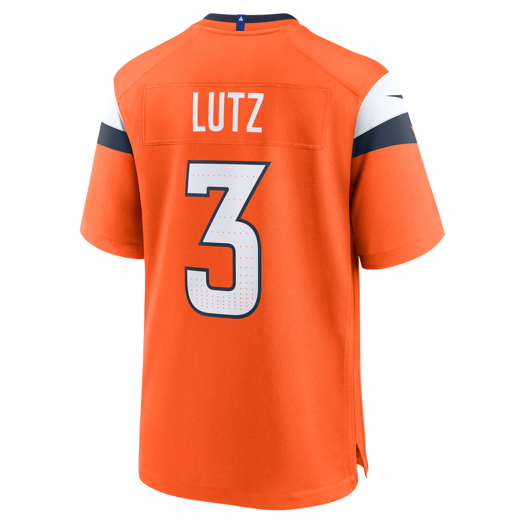 Wil Lutz Denver Broncos Game Jersey - Orange