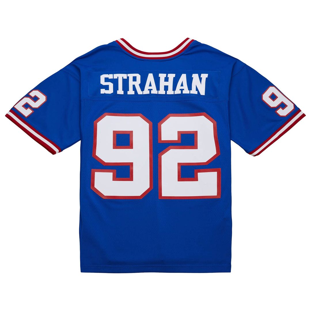 Michael Strahan New York Giants Big & Tall 1993 Replica Jersey - Royal Blue