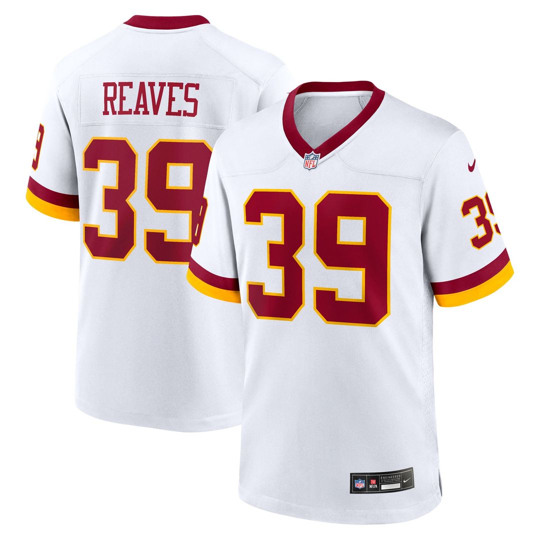 Jeremy Reaves Washington Commanders Hail Raiser Alternate Game Jersey - Black