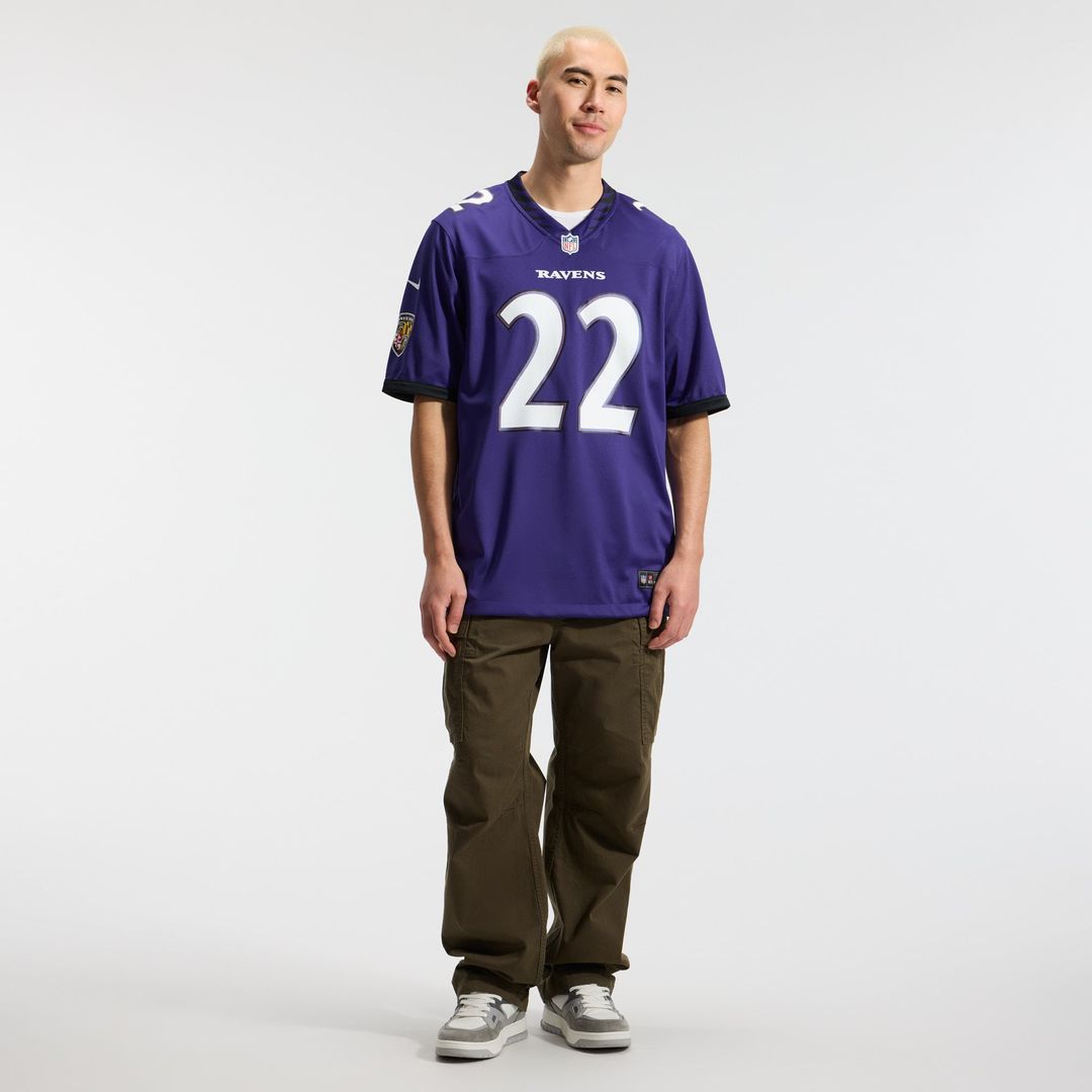 Derrick Henry Baltimore Ravens Game Jersey - Purple