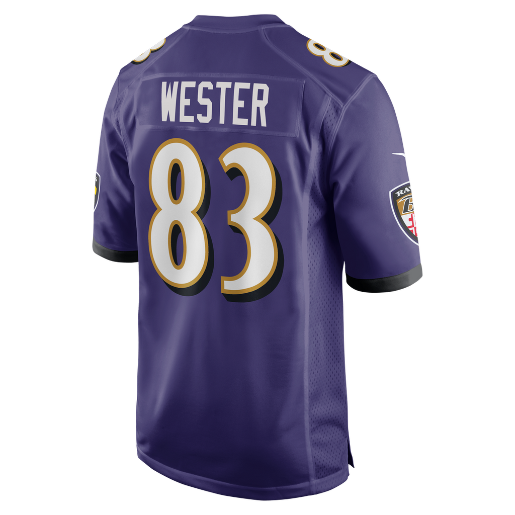 LaJohntay Wester Baltimore Ravens Game Jersey - Purple