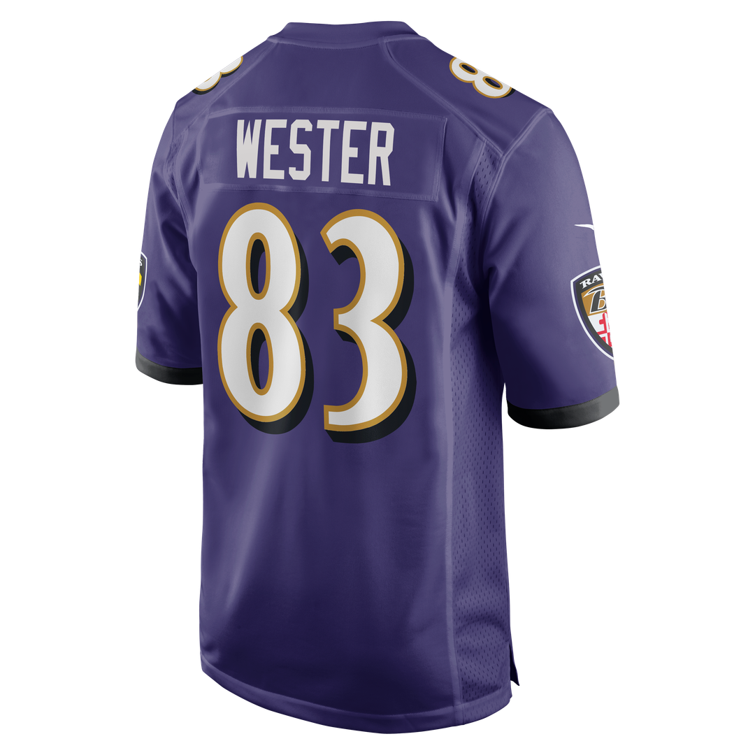 LaJohntay Wester Baltimore Ravens Game Jersey - Purple
