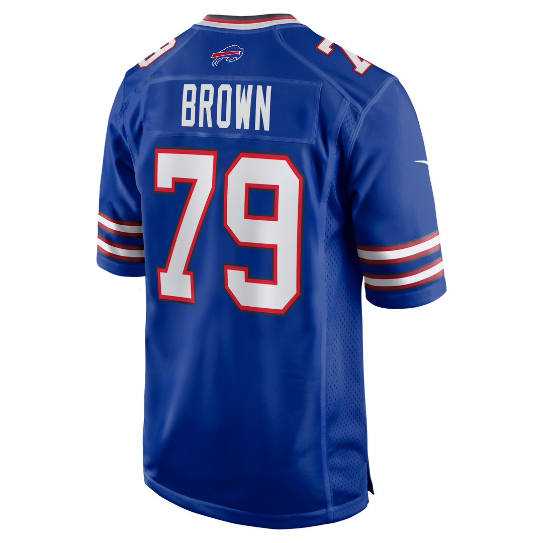 Ruben Brown Buffalo Bills Game Jersey - Royal Blue