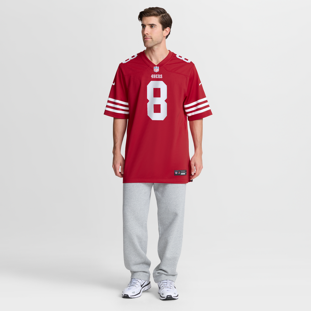 Steve Young San Francisco 49ers Game Jersey - Scarlet