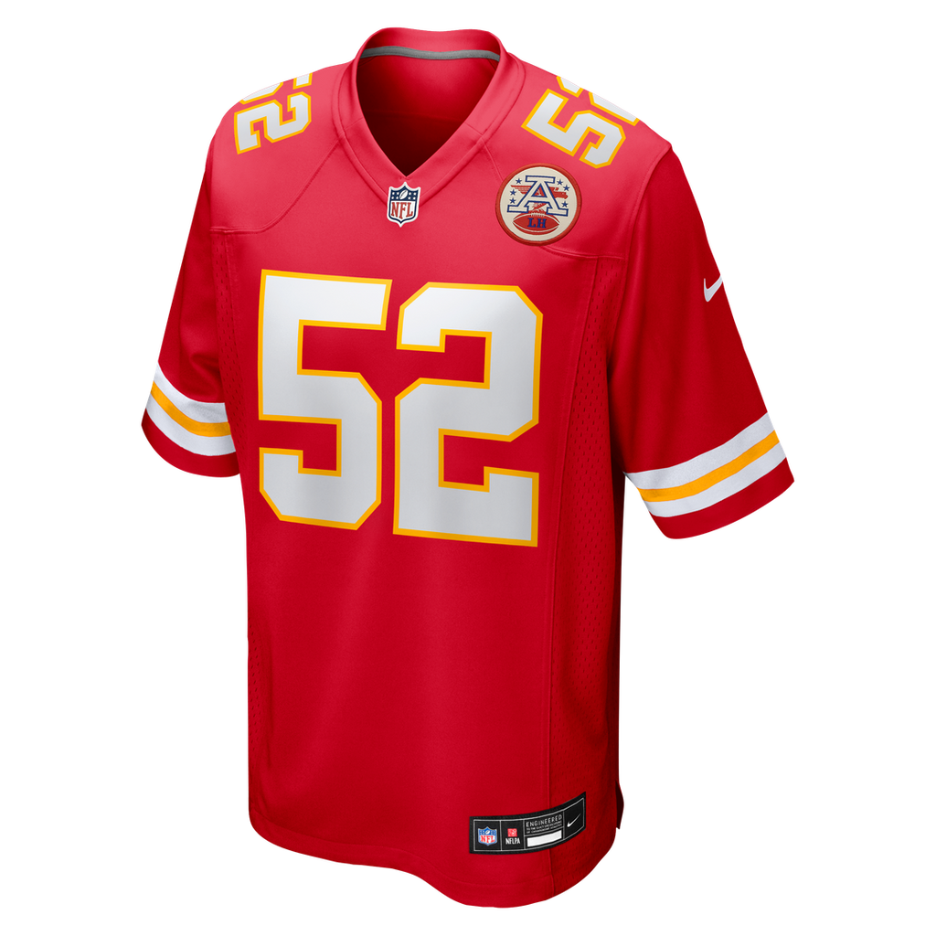 Creed Humphrey Kansas City Chiefs Game Jersey - Red