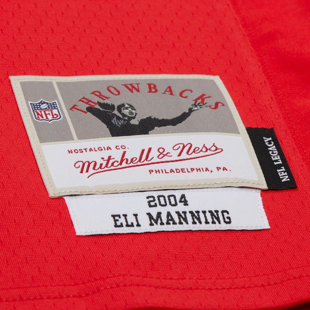 Eli Manning New York Giants 2004 Team Legacy Big & Tall Jersey - Red