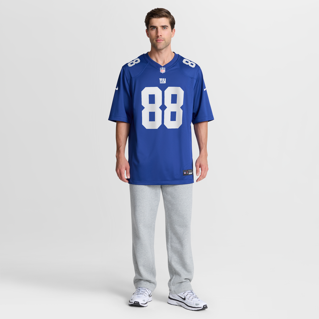 Malachi Fields New York Giants Game Jersey - Royal Blue