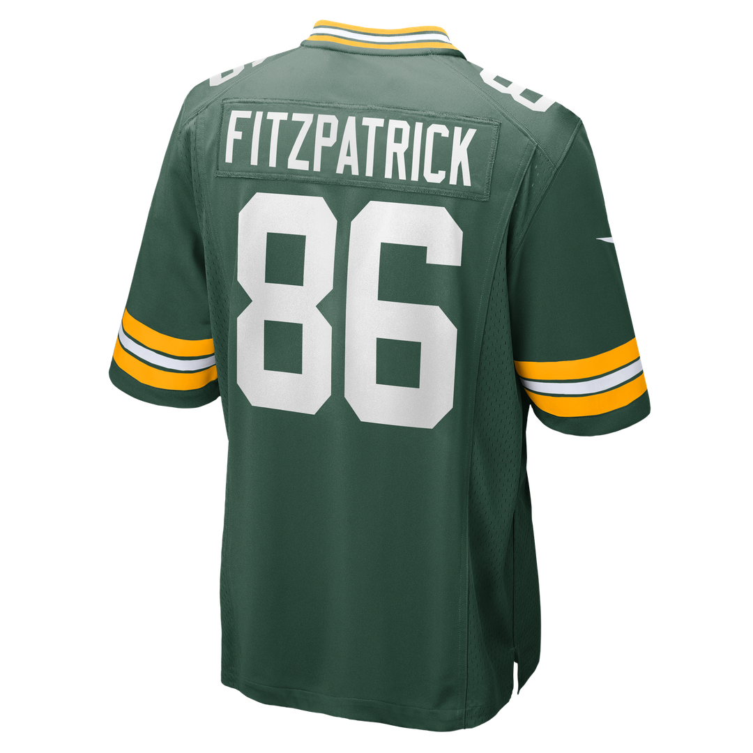 John FitzPatrick Green Bay Packers Game Jersey - Green