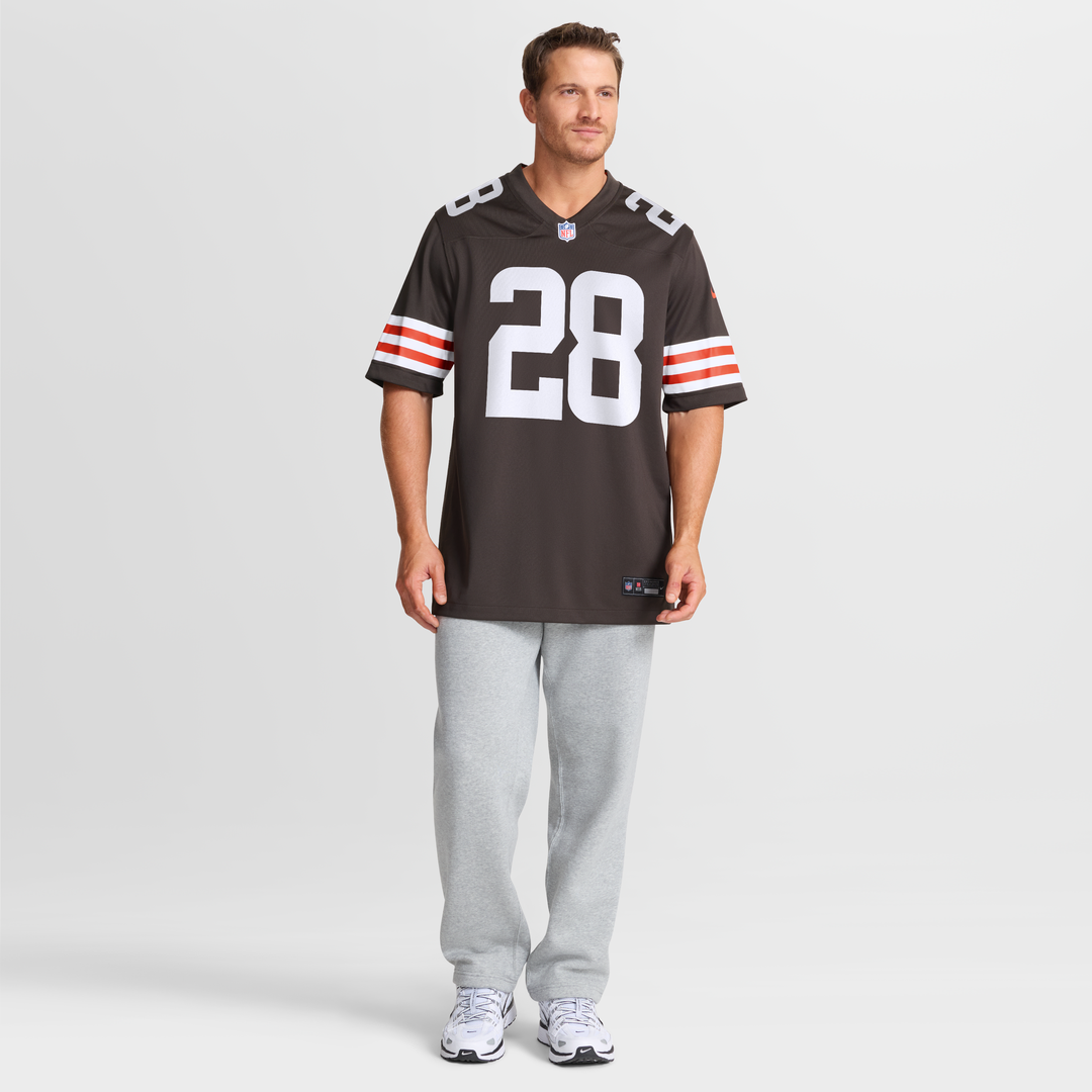 Tre Avery Cleveland Browns Game Jersey - Brown