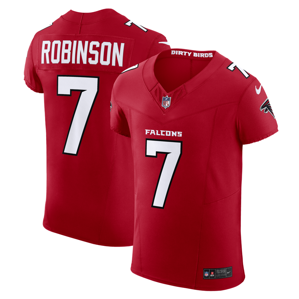 Bijan Robinson Atlanta Falcons Vapor F.U.S.E. Elite Jersey - Red