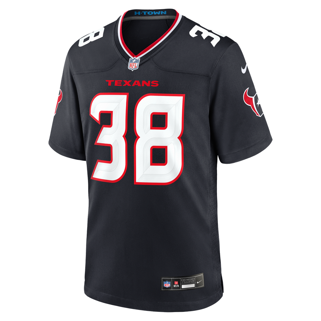 Kai Kroeger Houston Texans Game Jersey - Navy