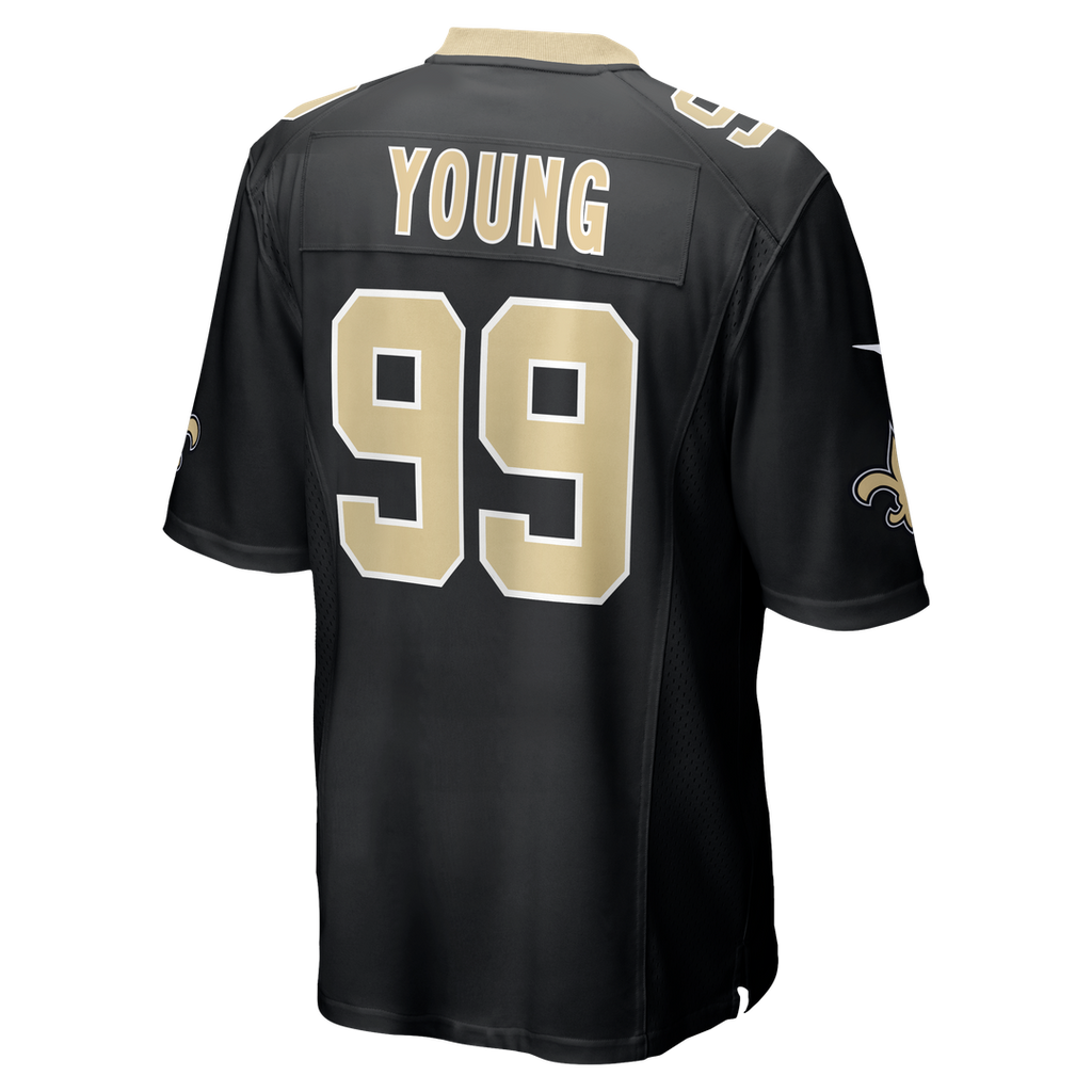 Chase Young New Orleans Saints Game Jersey - Black