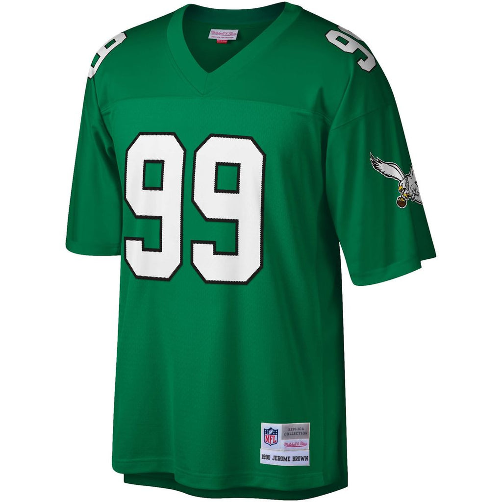 Jerome Brown Philadelphia Eagles Legacy Replica Jersey - Kelly Green