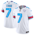 C.J. Stroud Houston Texans 2026 Rivalries Collection Stitched Limited Jersey - White