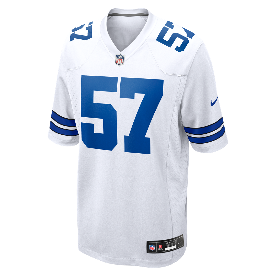 Malachi Lawrence Dallas Cowboys Game Jersey - White