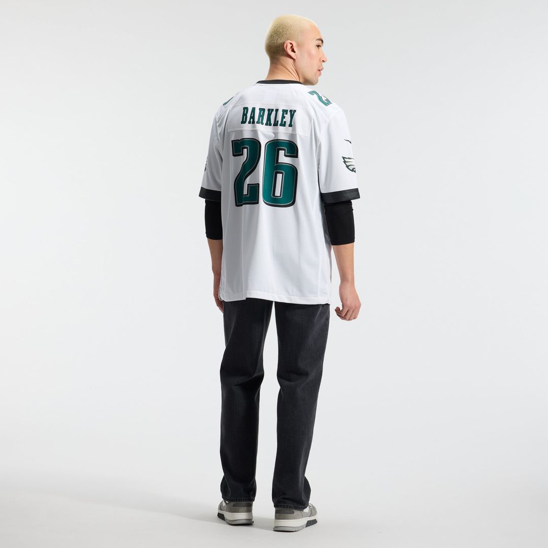 Saquon Barkley Philadelphia Eagles Game Jersey - Midnight Green