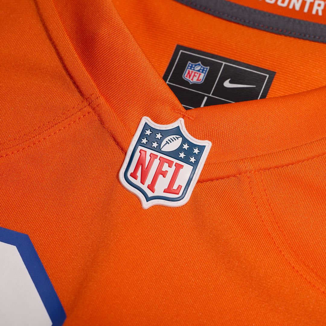 Quinn Meinerz Denver Broncos Alternate Game Jersey - Orange