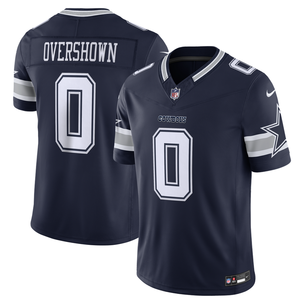 DeMarvion Overshown Dallas Cowboys Vapor F.U.S.E. Stitched Limited Jersey - Navy
