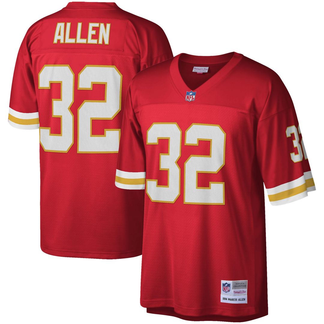Marcus Allen Kansas City Chiefs Legacy Replica Jersey - Red