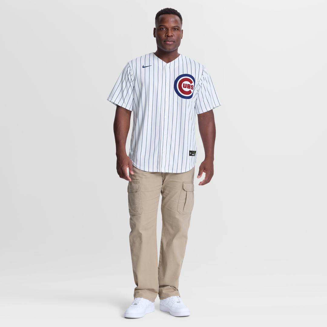 Chicago Cubs Miguel Amaya Nike White Home Replica Jersey