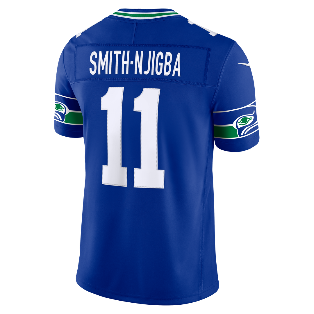 Jaxon Smith-Njigba Seattle Seahawks Vapor F.U.S.E. Stitched Limited Jersey - College Navy