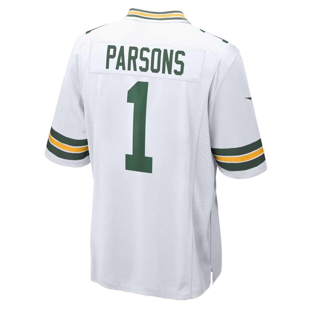 Micah Parsons Green Bay Packers Game Jersey - White