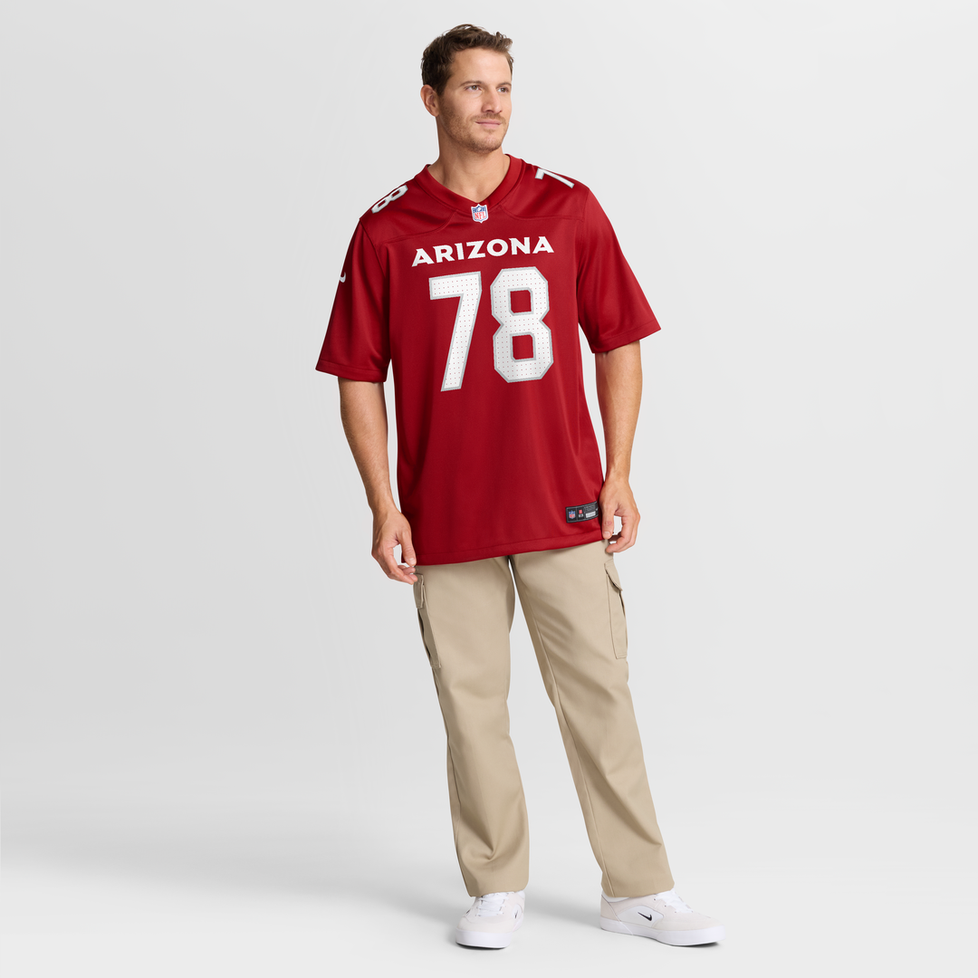 Josh Fryar Arizona Cardinals Game Jersey - Cardinal