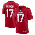 Zachariah Branch Atlanta Falcons Game Jersey - Red