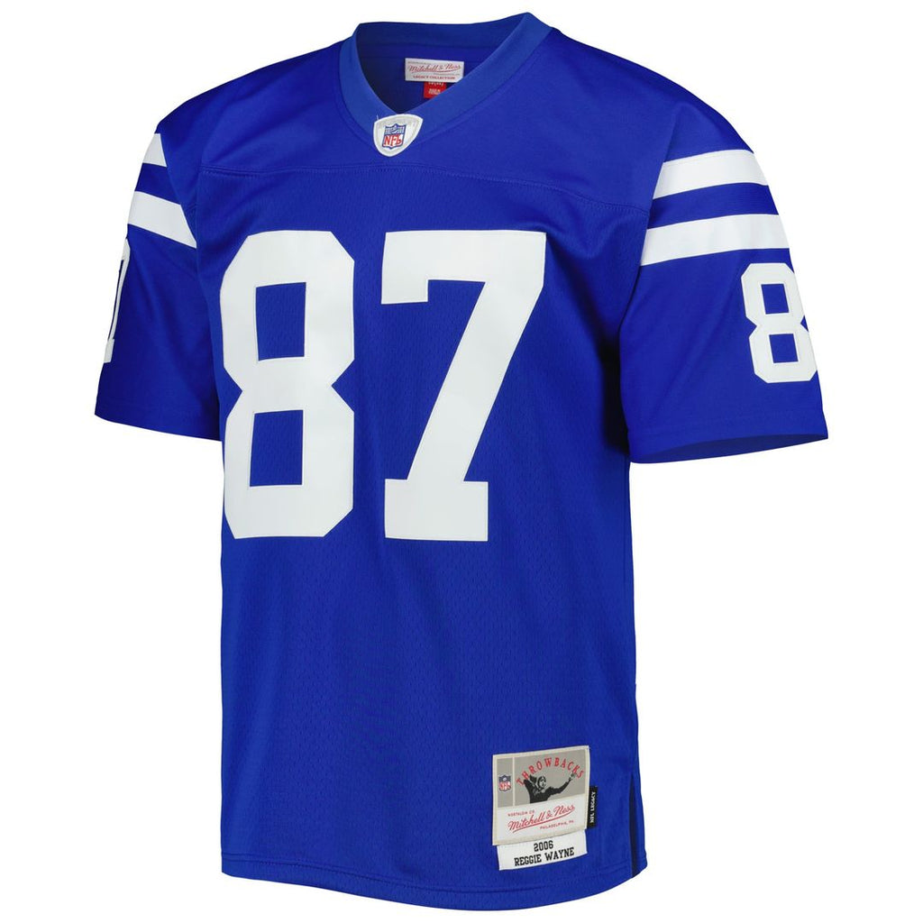 Reggie Wayne Indianapolis Colts Legacy Replica Jersey - Royal Blue