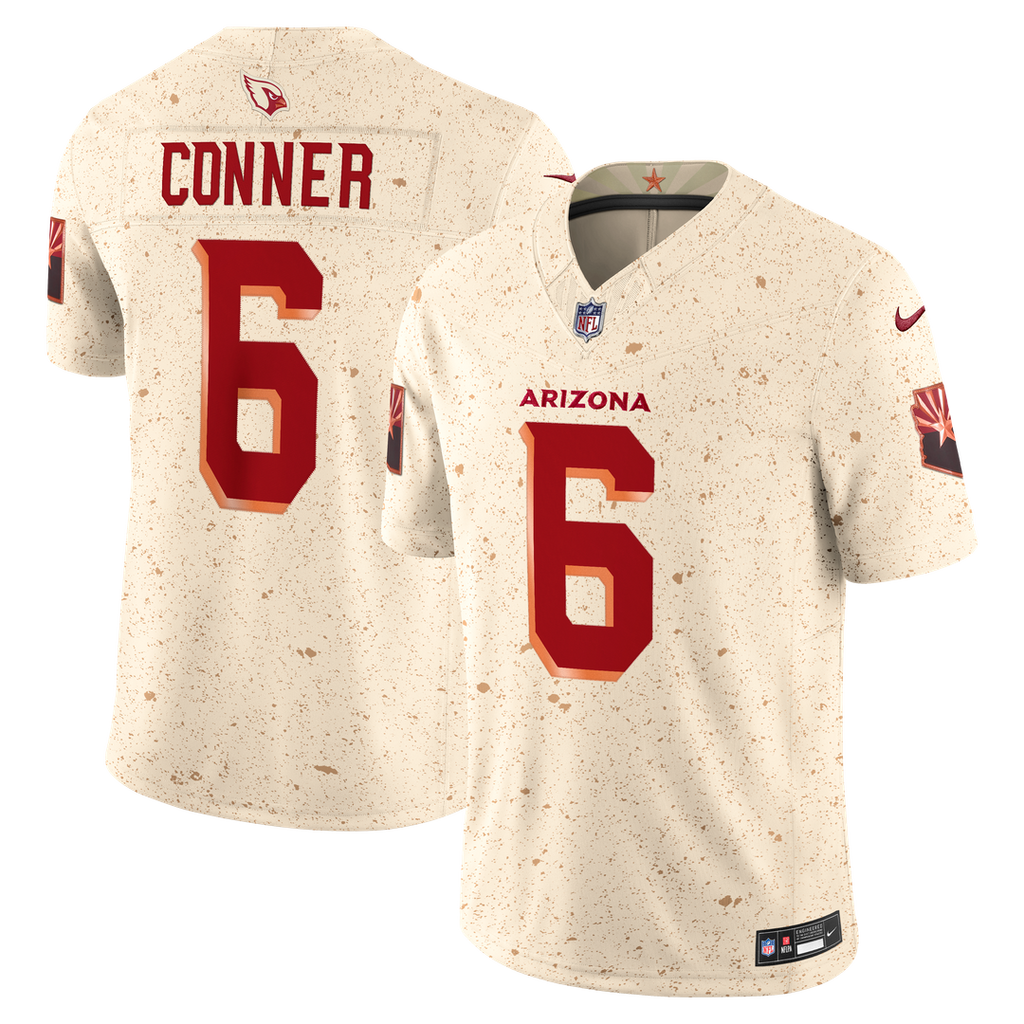 James Conner Arizona Cardinals Rivalries Collection Stitched Limited Jersey - Natural