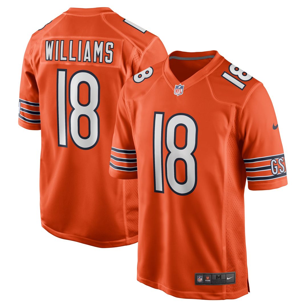 Caleb Williams Chicago Bears Game Jersey - Navy