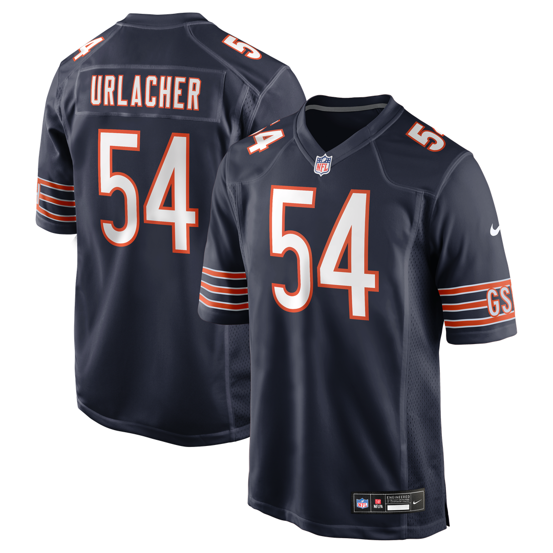Brian Urlacher Chicago Bears Game Jersey - White