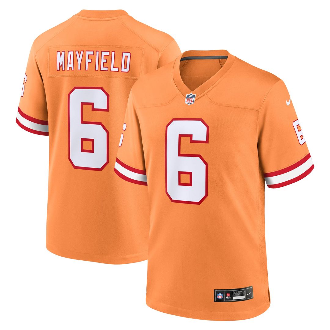 Baker Mayfield Tampa Bay Buccaneers Game Jersey - Red