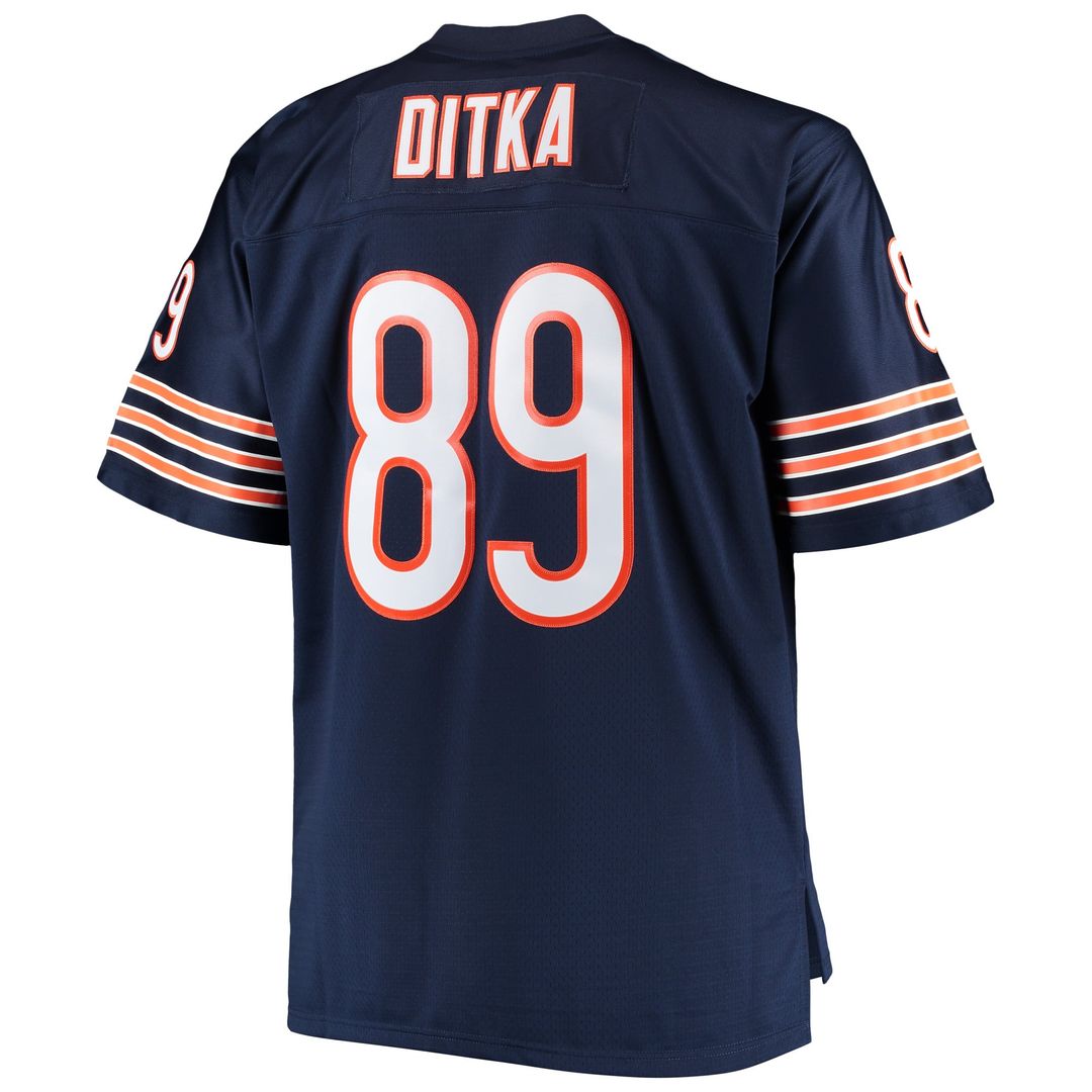 Mike Ditka Chicago Bears Big & Tall 1966 Replica Jersey - Navy