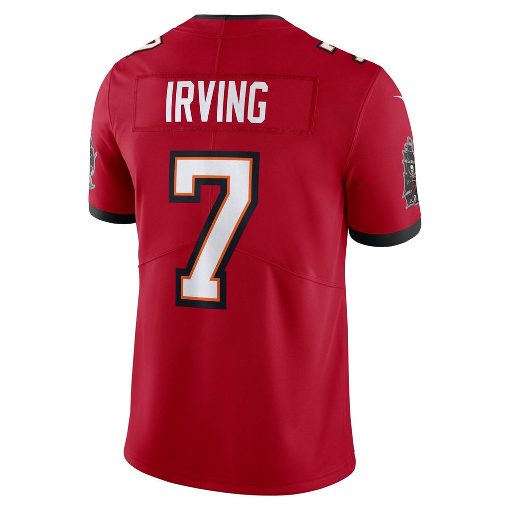 Bucky Irving Tampa Bay Buccaneers Vapor Untouchable Stitched Limited Jersey - Red