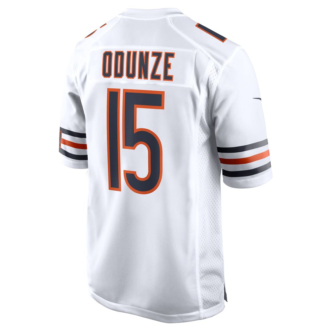 Rome Odunze Chicago Bears Game Jersey - White
