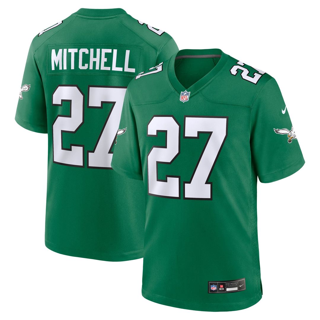 Quinyon Mitchell Philadelphia Eagles Alternate Game Jersey - Black